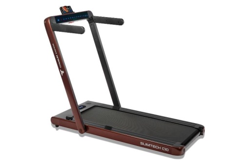 Беговая дорожка Titanium Masters Slimtech C10 (коричневая) фото от интернет-магазина Atlantov.net