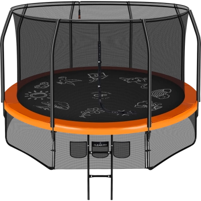 Каркасный батут Clear Fit FamilyHop 12FT