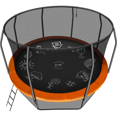 Каркасный батут Clear Fit FamilyHop 14Ft фото от интернет-магазина Atlantov.net