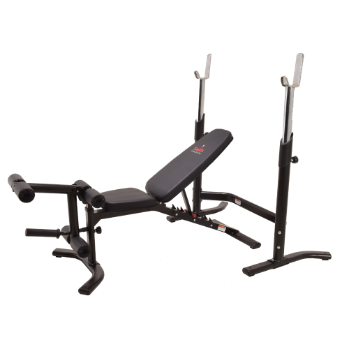 Многофункциональная силовая скамья Smith Strength WB270 со стойками под штангу фото от интернет-магазина Atlantov.net