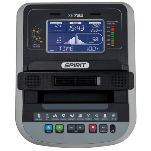 Эллиптический тренажер Spirit XE795 фото от интернет-магазина Atlantov.net