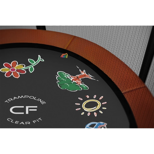 Каркасный батут Clear Fit FamilyHop 8Ft фото от интернет-магазина Atlantov.net