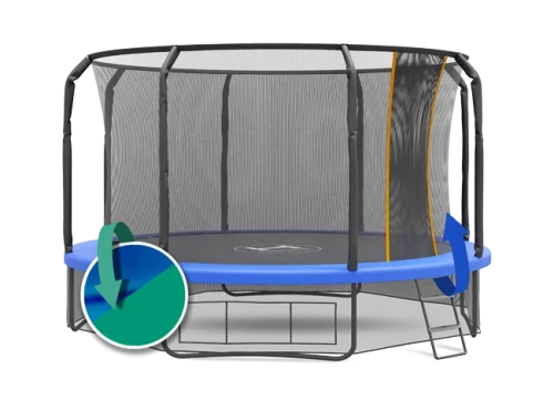 Батут Hasttings Sky Double с входом на клапане (3,96 м) фото от интернет-магазина Atlantov.net