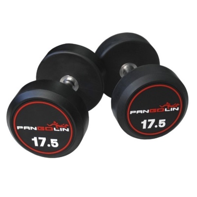 Набор обрезиненных гантелей Pangolin Fitness DB145B от 2.5 до 25 кг