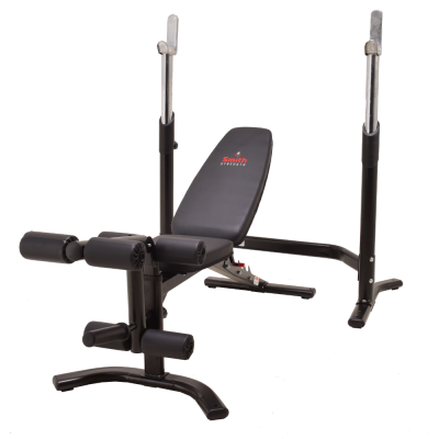 Многофункциональная силовая скамья Smith Strength WB270 со стойками под штангу