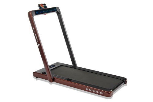 Беговая дорожка Titanium Masters Slimtech C10 (коричневая) фото от интернет-магазина Atlantov.net