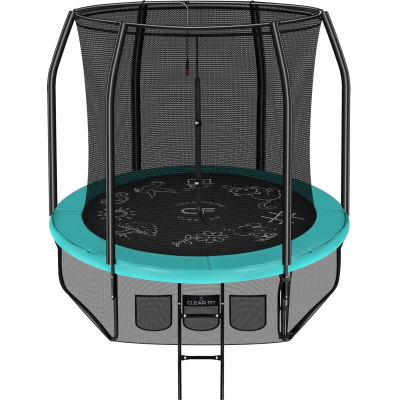 Каркасный батут Clear Fit FamilyHop 8FT