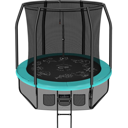 Каркасный батут Clear Fit FamilyHop 8Ft фото от интернет-магазина Atlantov.net