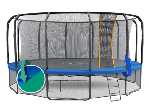 Батут Hasttings Sky Double с входом на клапане (4,88 м) фото от интернет-магазина Atlantov.net