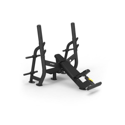 Олимпийская скамья для жима под углом Spirit SP-4210 фото от интернет-магазина Atlantov.net