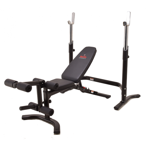 Многофункциональная силовая скамья Smith Strength WB270 со стойками под штангу фото от интернет-магазина Atlantov.net